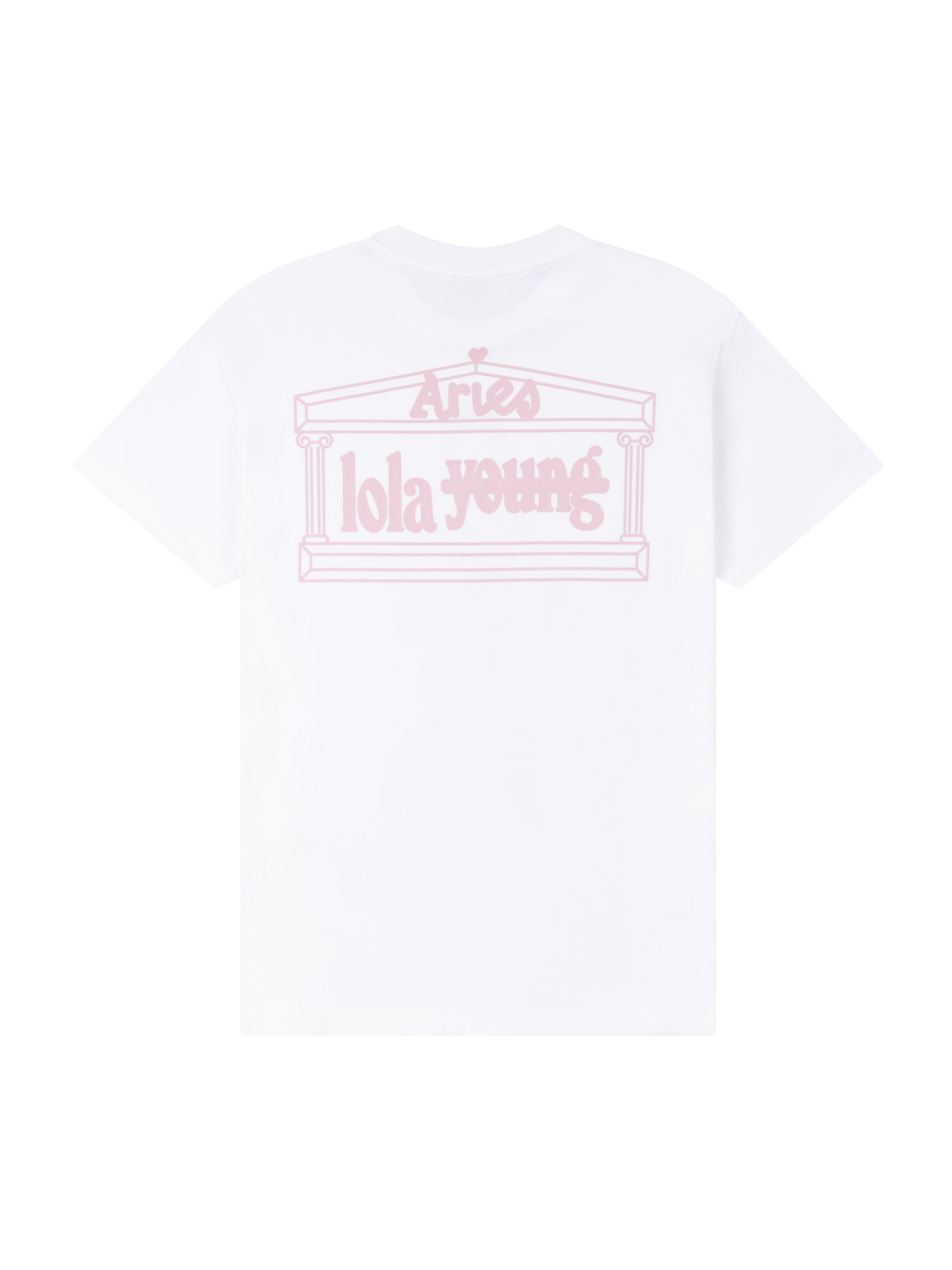 Lola Young - Aries x Lola Young White Doll Print Tee