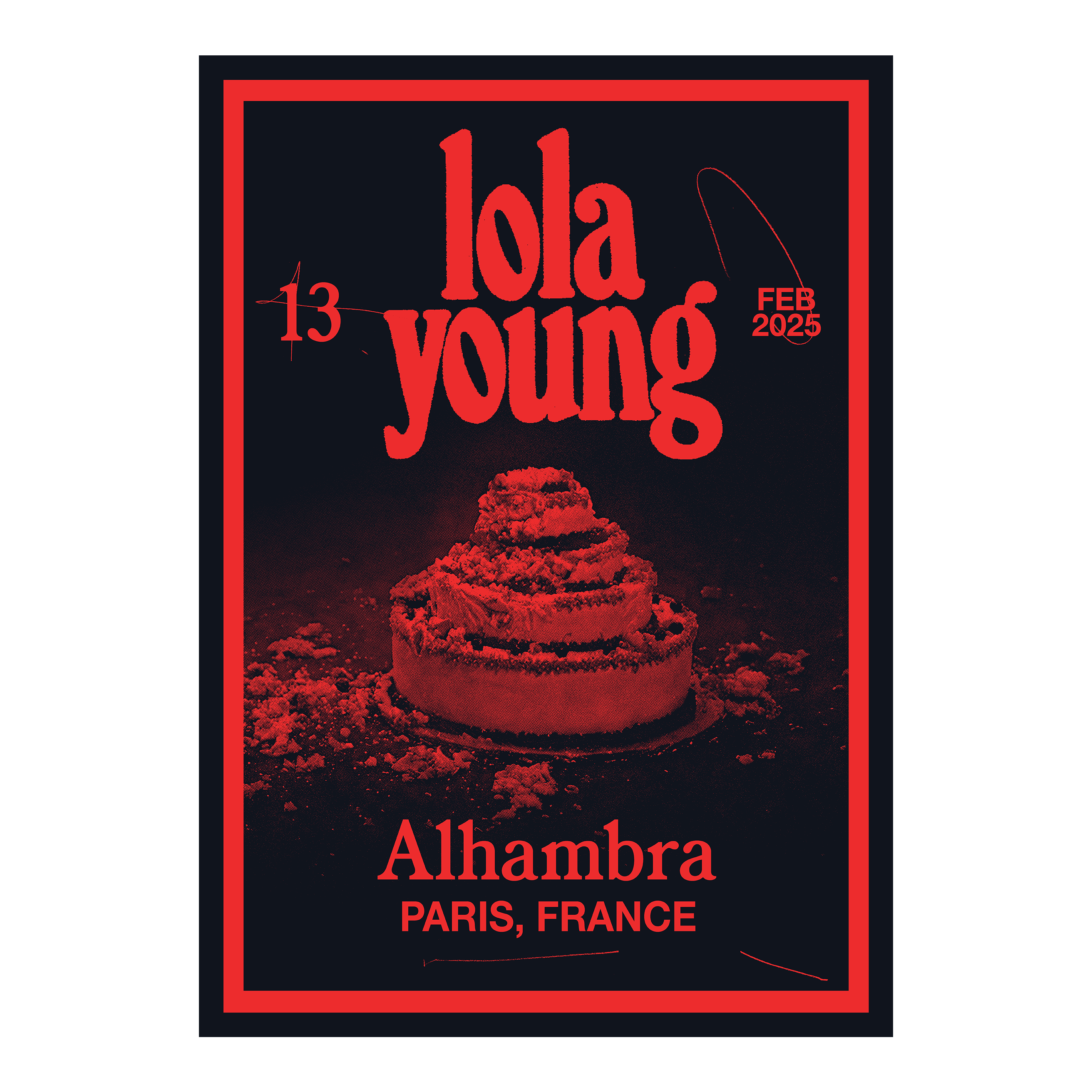 Lola Young - Paris Tour Print