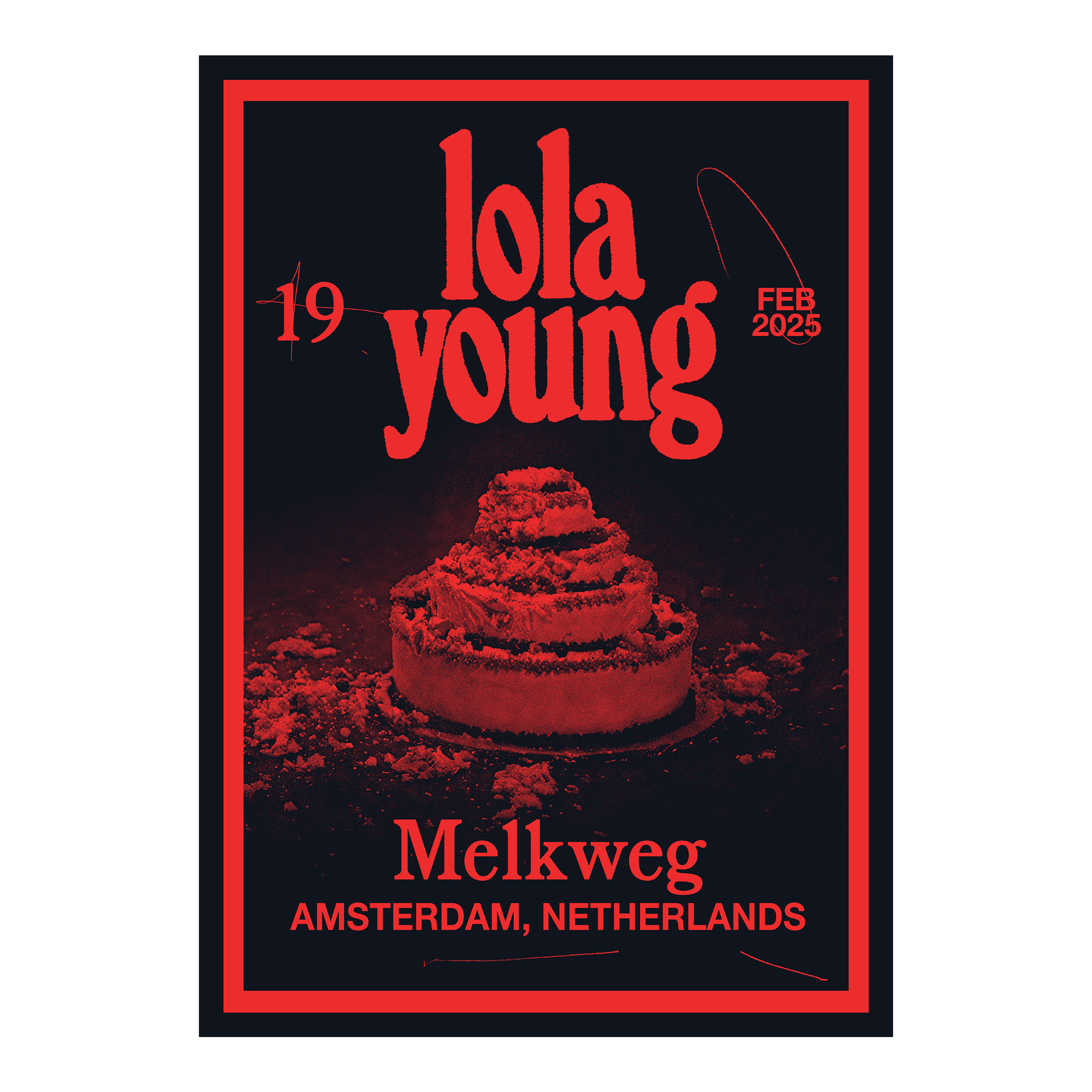 Lola Young - Amsterdam Tour Print