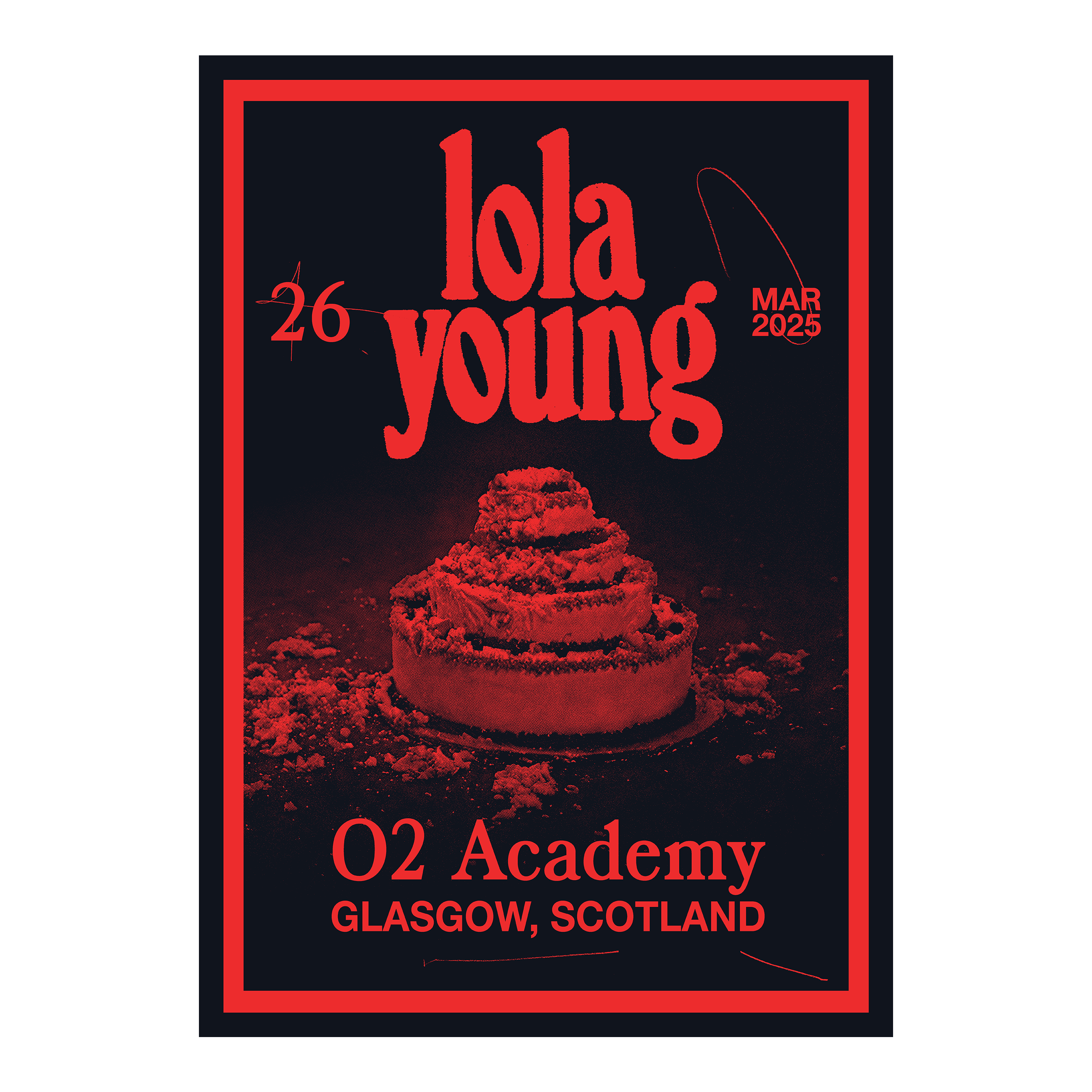 Lola Young - Glasgow Tour Print