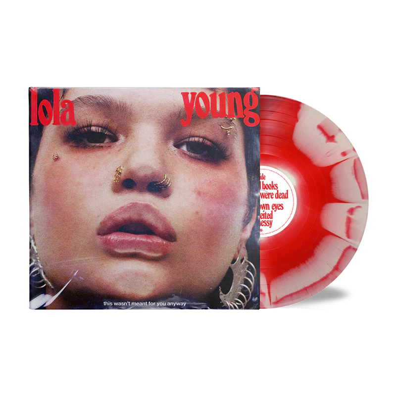 Lola Young - this wasn't meant for you anyway: red/white sunburst vinyl