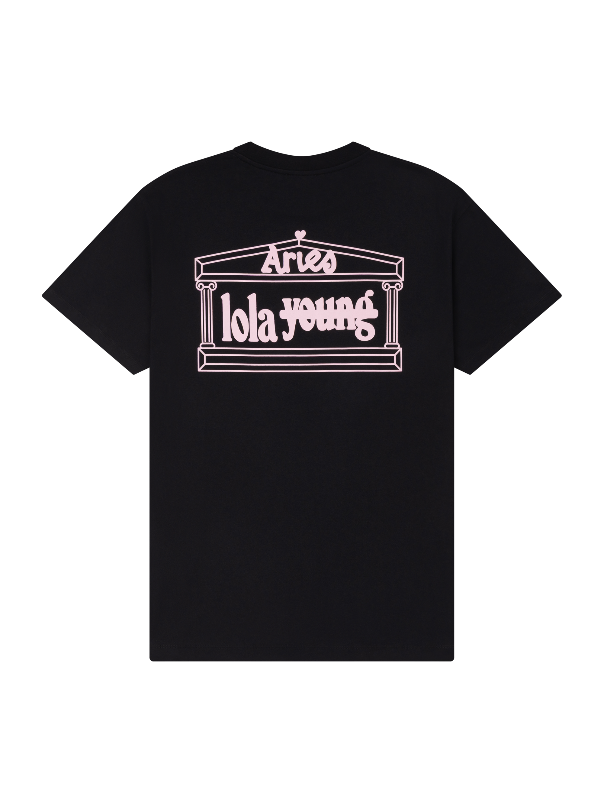 Lola Young - Aries x Lola Young Black Doll Print Tee