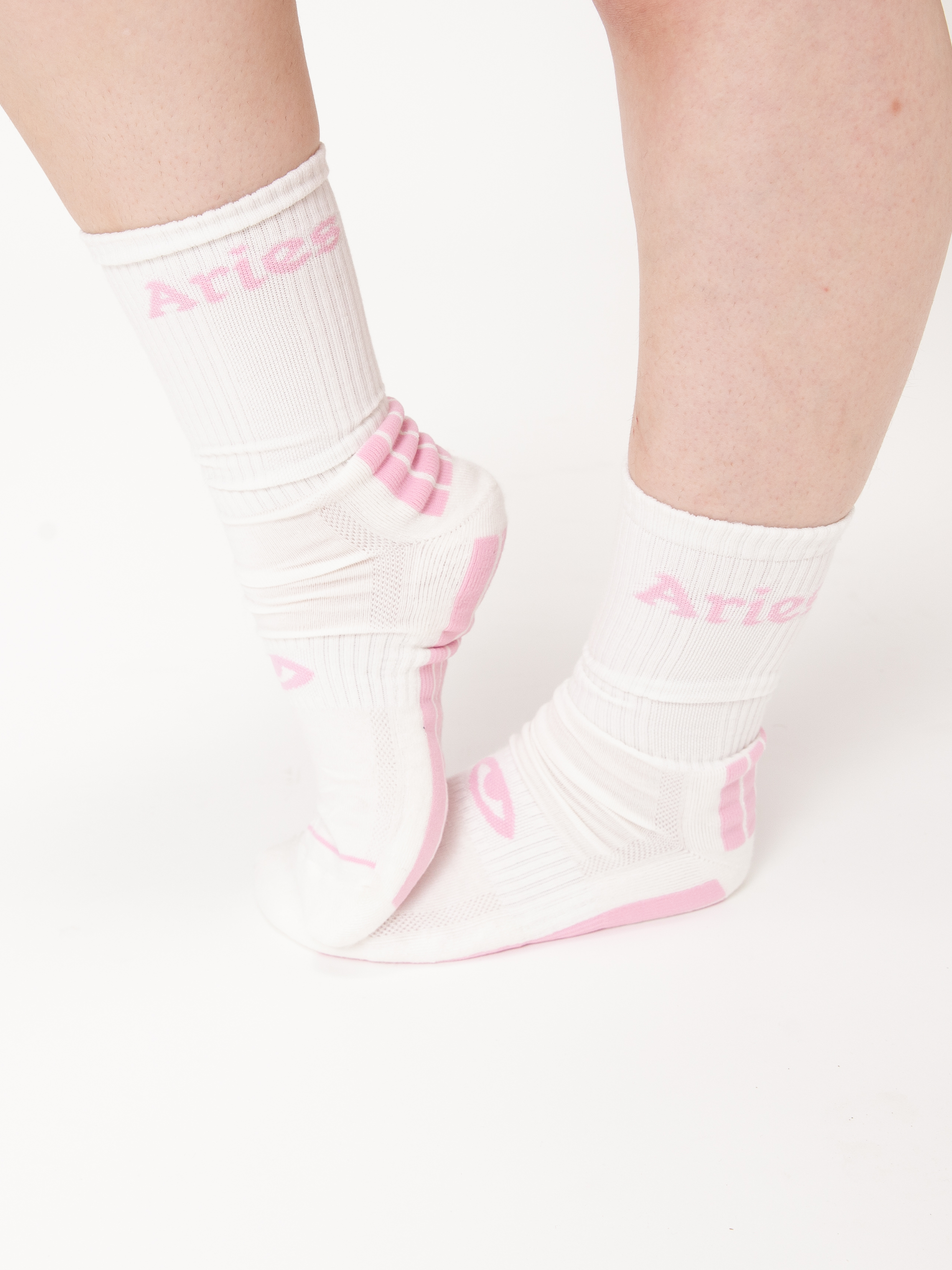 Lola Young - Aries x Lola Young White Socks