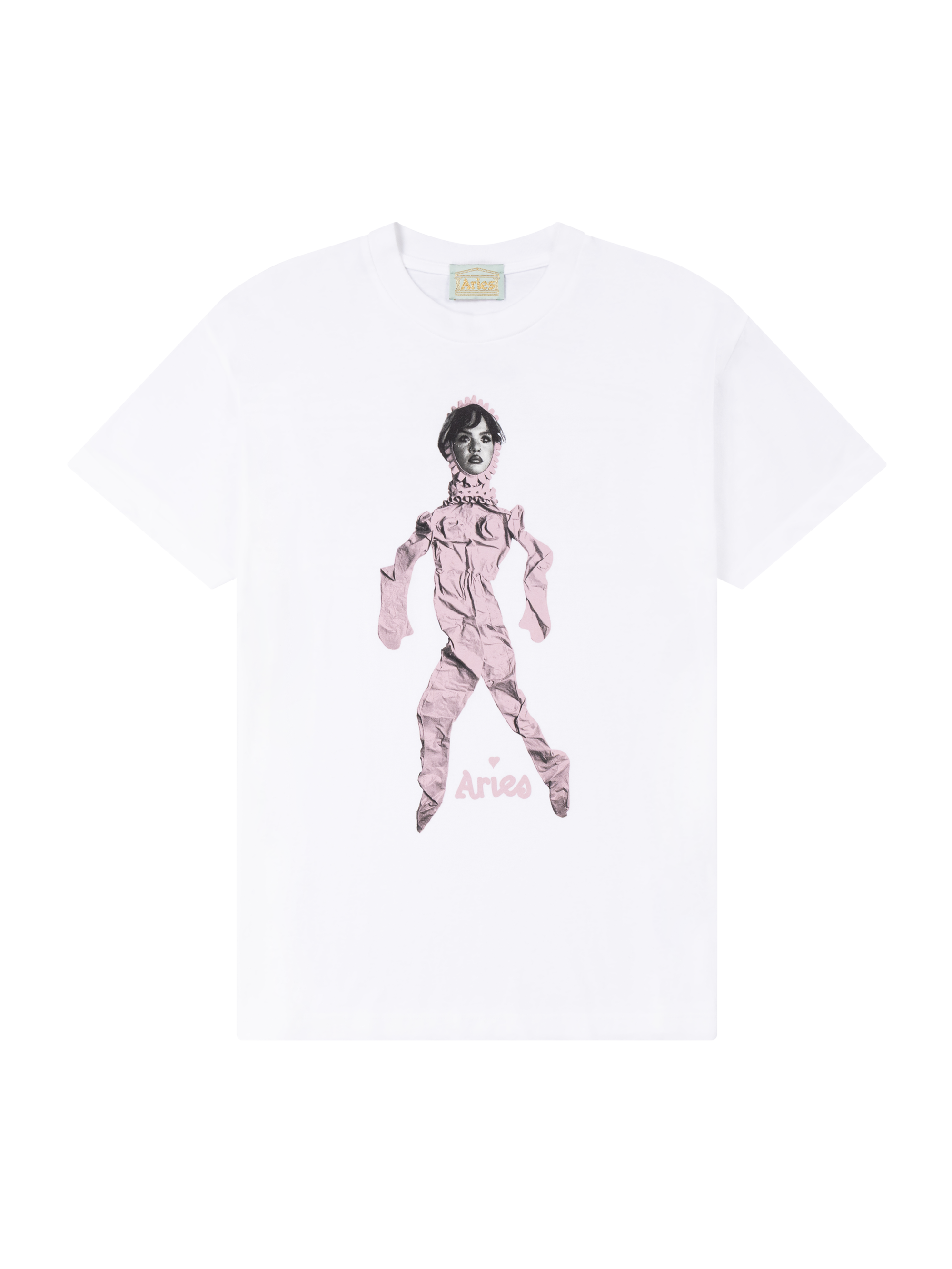 Lola Young - Aries x Lola Young White Doll Print Tee