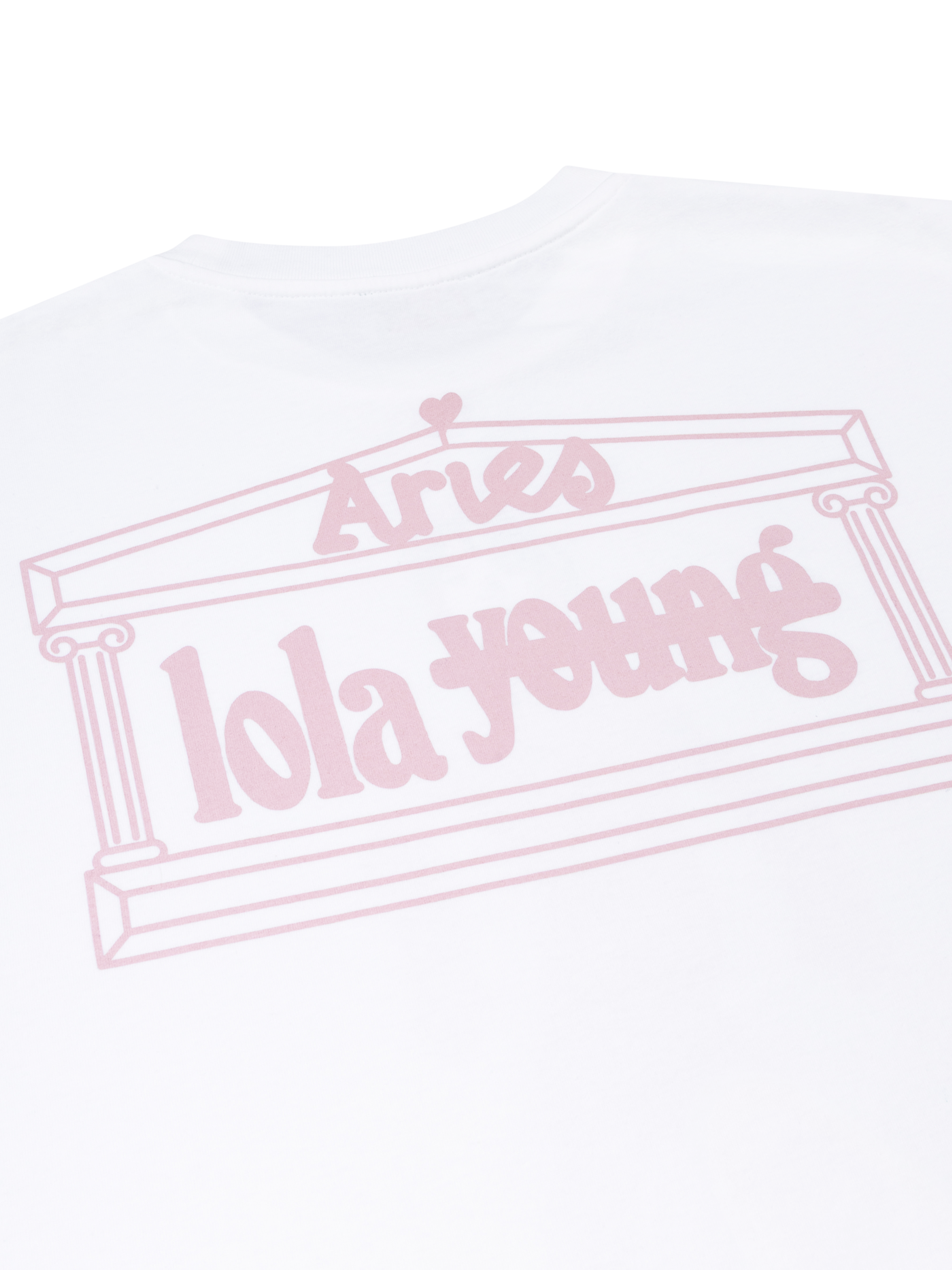 Lola Young - Aries x Lola Young White Doll Print Tee