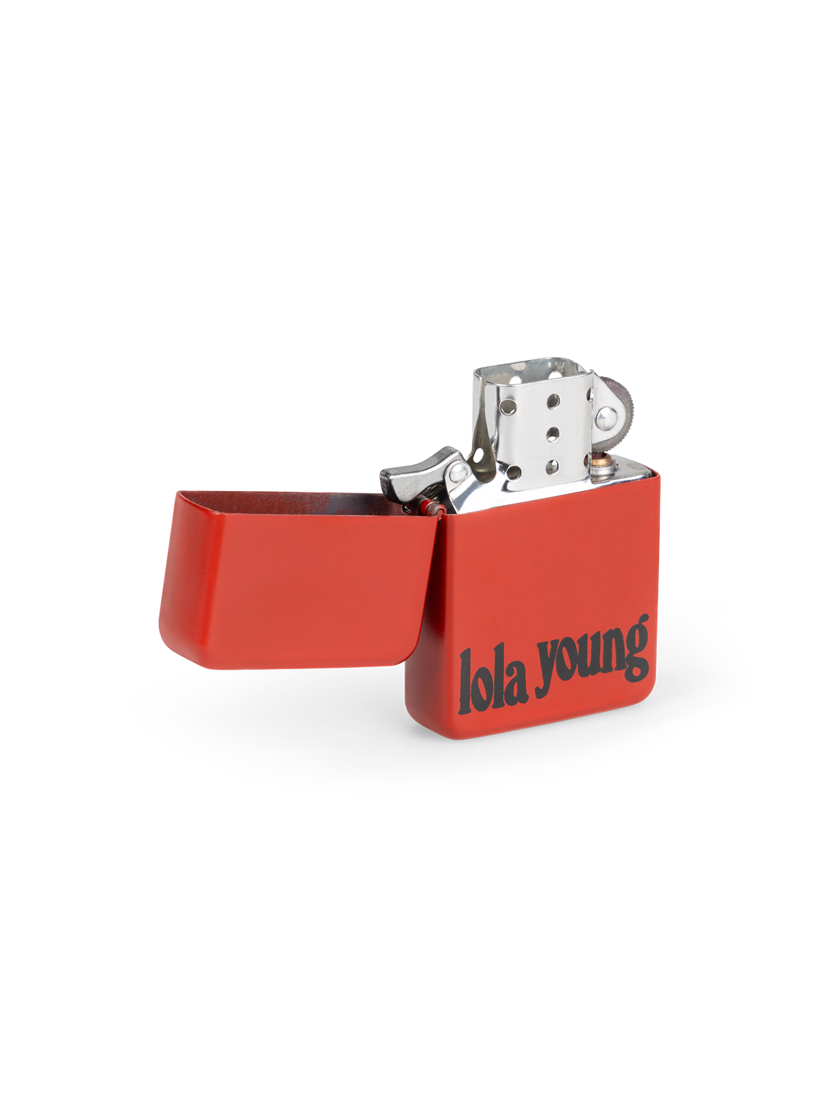 Lola Young - lola young red flip lighter