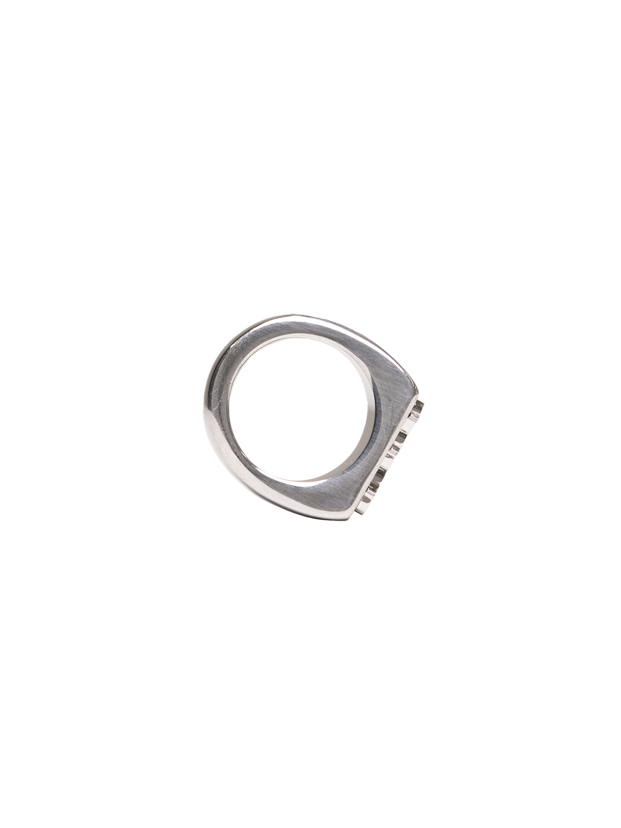 Lola Young - LY silver chunky ring