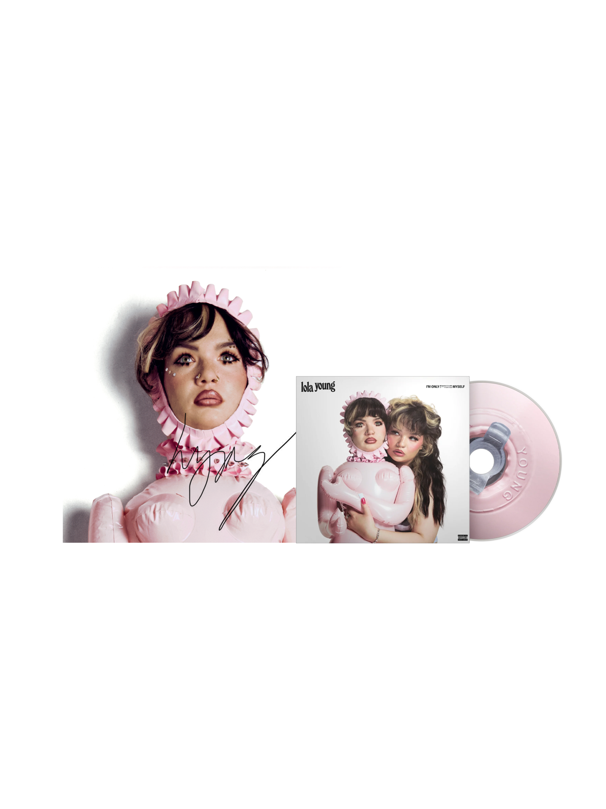 I'm Only F**king Myself: CD + Signed Art Card